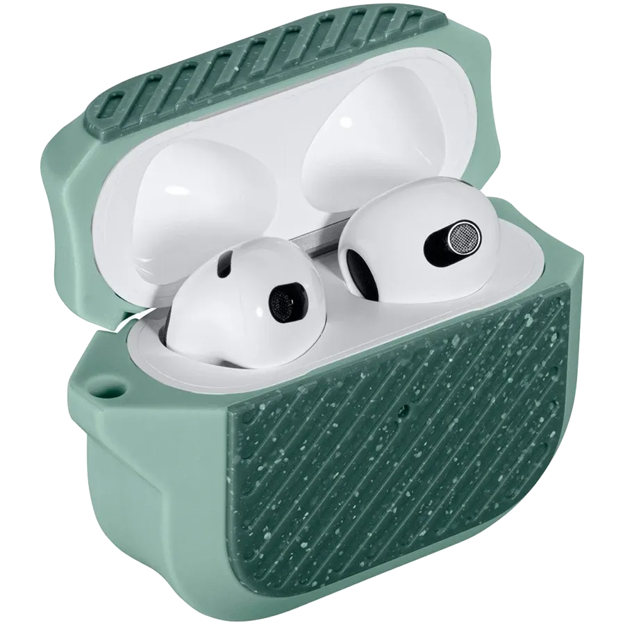 photo 3 - Чехол LAUT CAPSULE IMPKT Зеленый для AirPods (Gen3)
