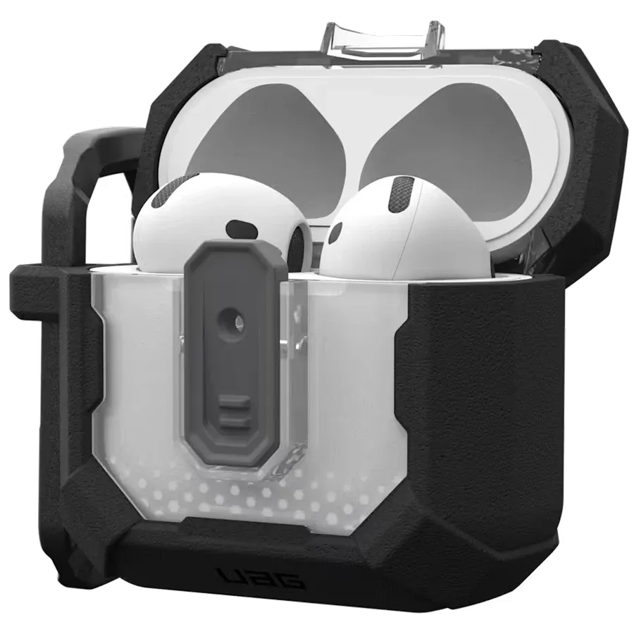 photo 3 - UAG Protective Case Plasma with MagSafe Black for AirPods (Gen4)