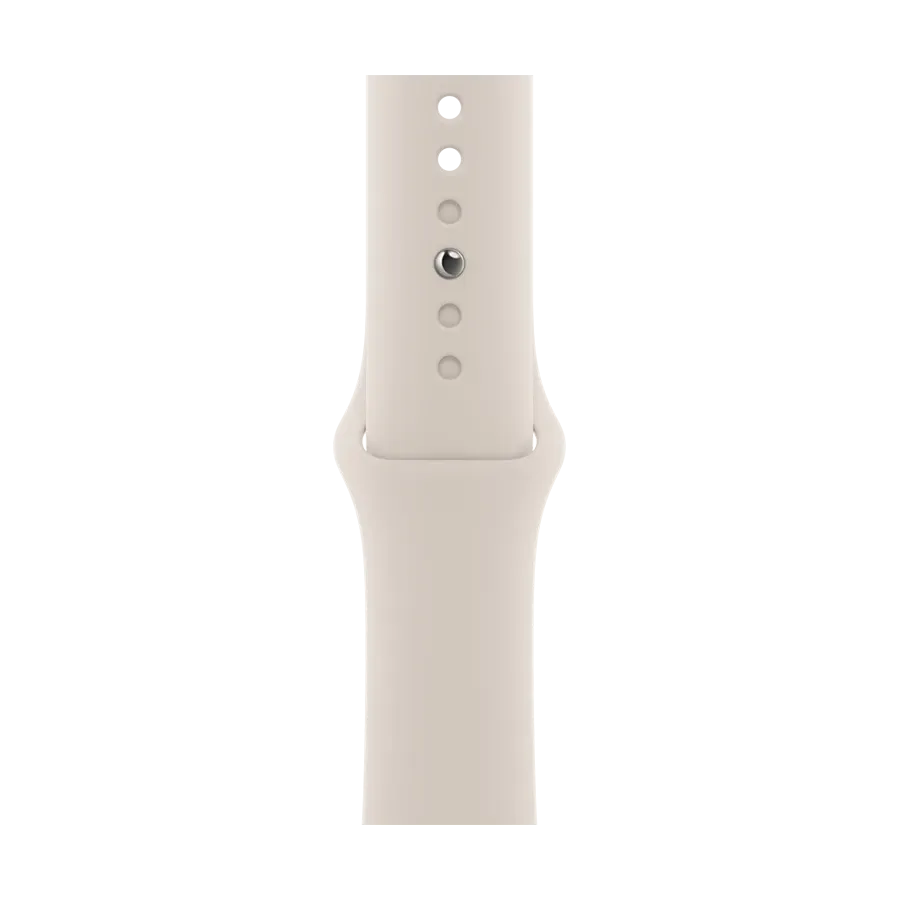 photo 1 - Apple 45mm Sport Band Ремешок  for Apple Watch 42/44/45/49 mm, Size S/M, Starlight