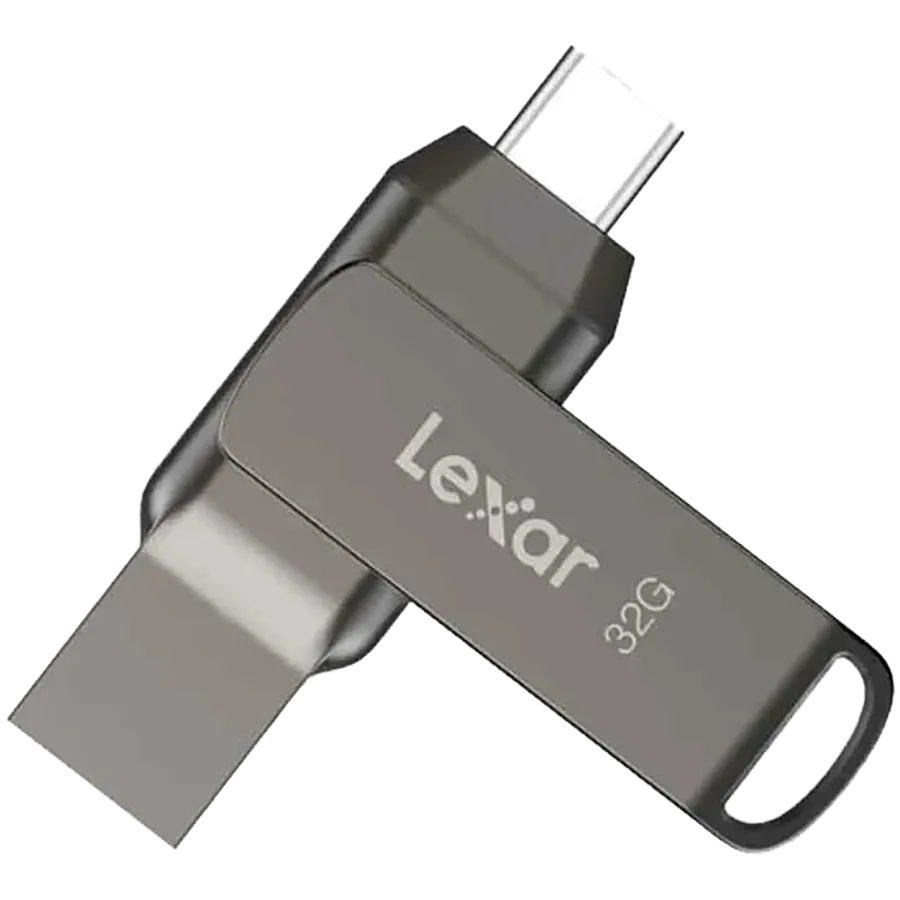 photo - Unitate flash USB Lexar, 32 GB, Gray
