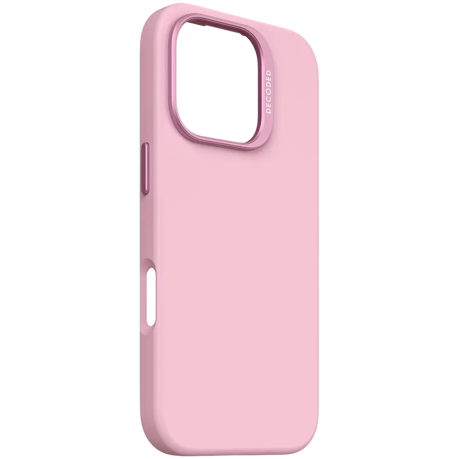 photo 2 - DECODED Case Silicone Case with MagSafe Lilac Purple for iPhone 16 Pro