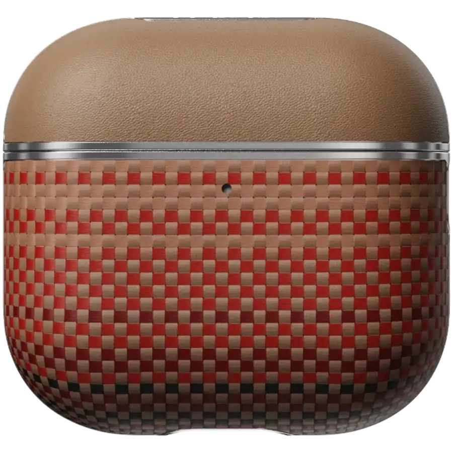 Husă PITAKA Aramid Fiber pentru AirPods (Gen.4), Moonrise – photo 1