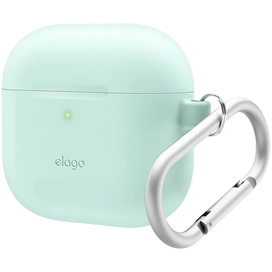 photo - Чехол ELAGO Hang case  Мятный для AirPods (Gen4)