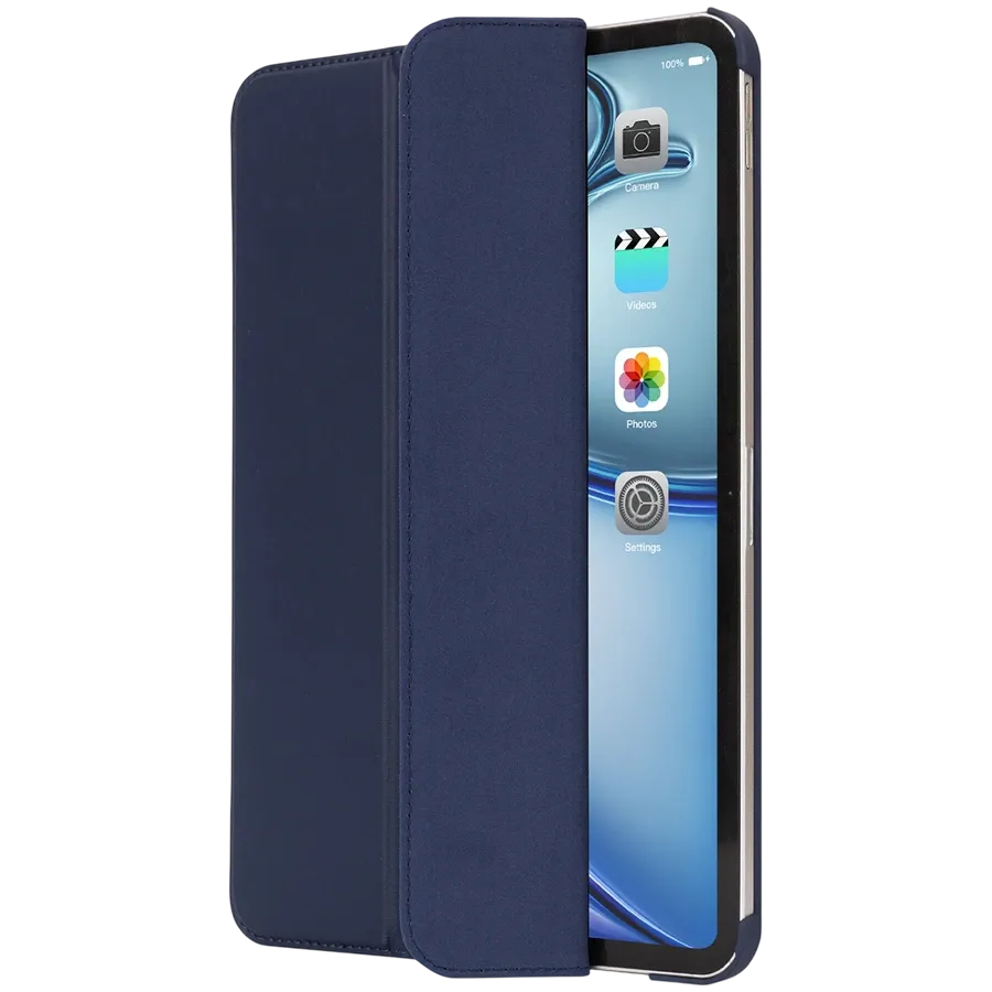 photo 5 - Чехол DECODED Smart Folio из текстурированного силикона для iPad Air 13 (M2/M3), Тёмно-синий