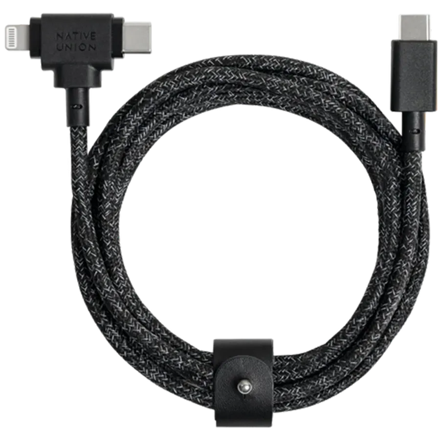 photo - NATIVE UNION Кабель USB-C на Lightning, Космос, 1.5м