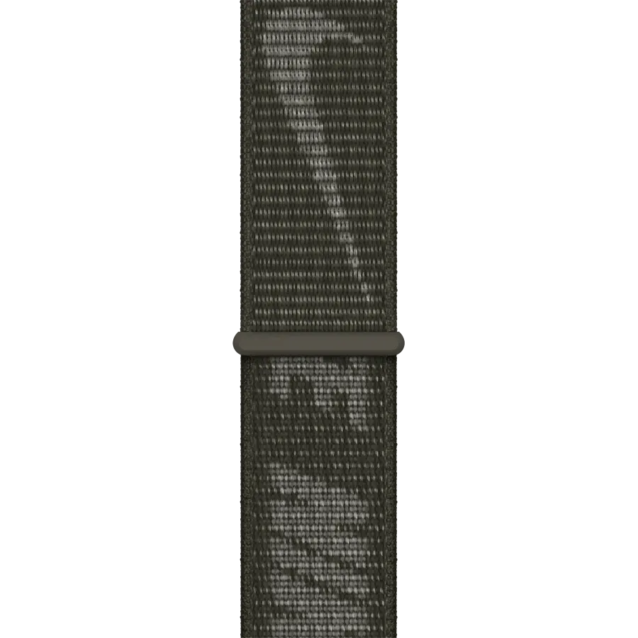 photo 1 - Apple Nike Sport Loop - Regular Band for Apple Watch 38/40/41 mm, ჭაობისფერი