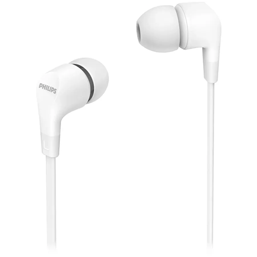 photo - PHILIPS Дротова гарнітура TAE1105WT, Білий