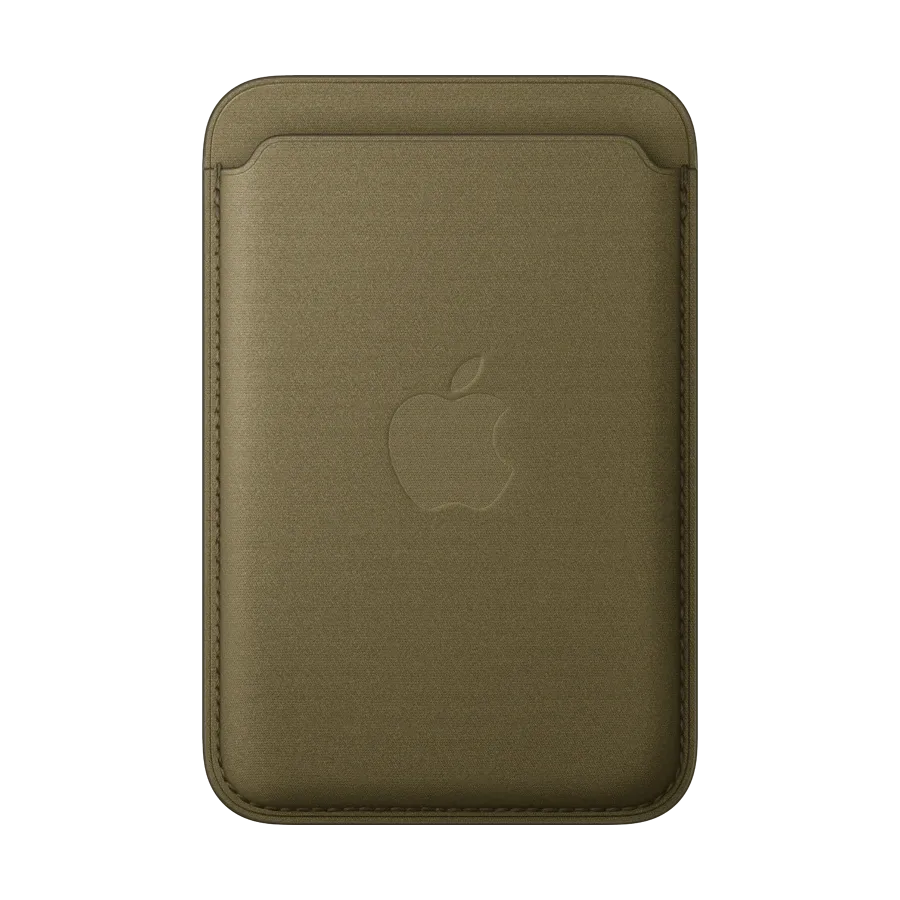 Apple Wallet FineWoven Wallet with MagSafe հետ MagSafe Dark Olive for iPhone – photo 2