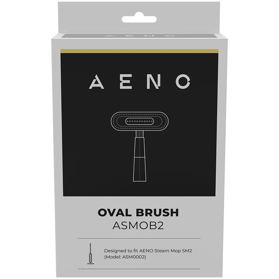 photo 2 - AENO  за SM2Oval brush за steam mop SM2 consists of 2 parts (1pc/box)