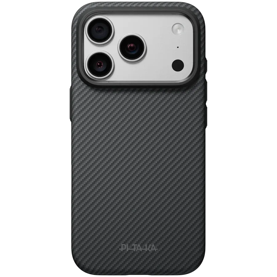 PITAKA Чехол Summa с MagSafe Twill Black/Grey для iPhone 18 Pro – photo 1