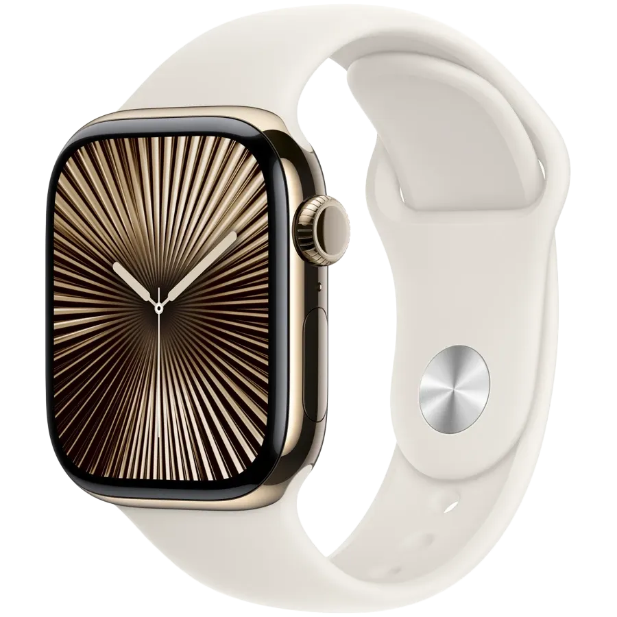 Apple 42mm Sport Band - S/M & M/L Band Extension Sport Band Сяюча зірка за Apple Watch 38 mmApple Watch 40 mmApple Watch 42 mmApple Watch 41 mm 38/42 mm – photo 2