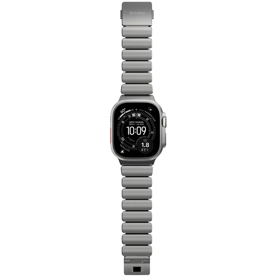 photo 4 - NOMAD Band Extension Stratos Band Natural Hardware/Black за Apple Watch 44 mmApple Watch 45 mmApple Watch 46 mmApple Watch 49 mm 46/49 mm