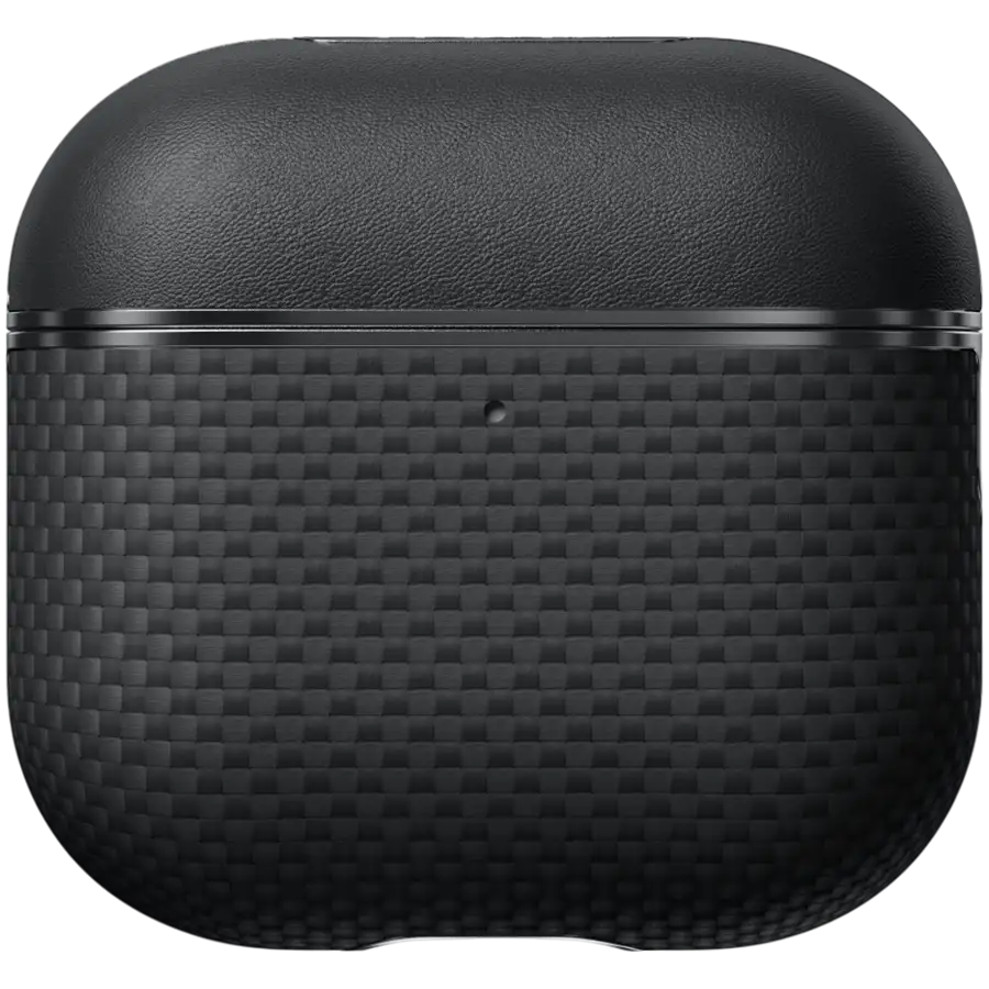 PITAKA Чохол Aramid Fiber  Чорний/Сірий для AirPods (Gen4) – photo 2