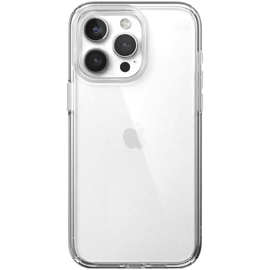 Husă SPECK Presidio Perfect-Clear transparentă pentru iPhone 15 Pro Max – photo 1