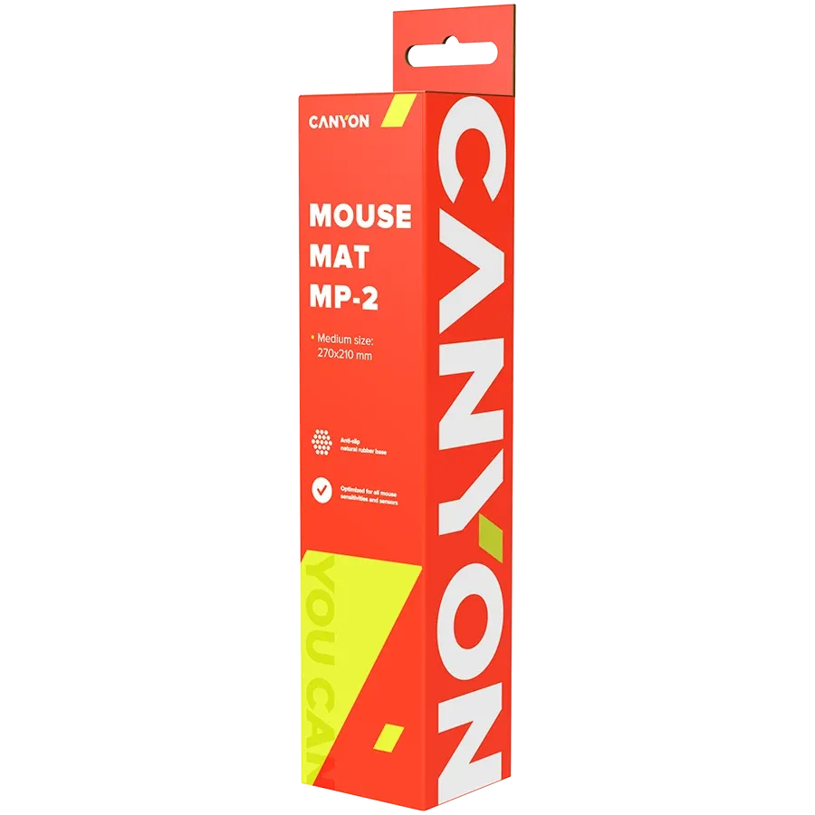 photo 3 - CANYON Gaming Mouse Pad, Чорний