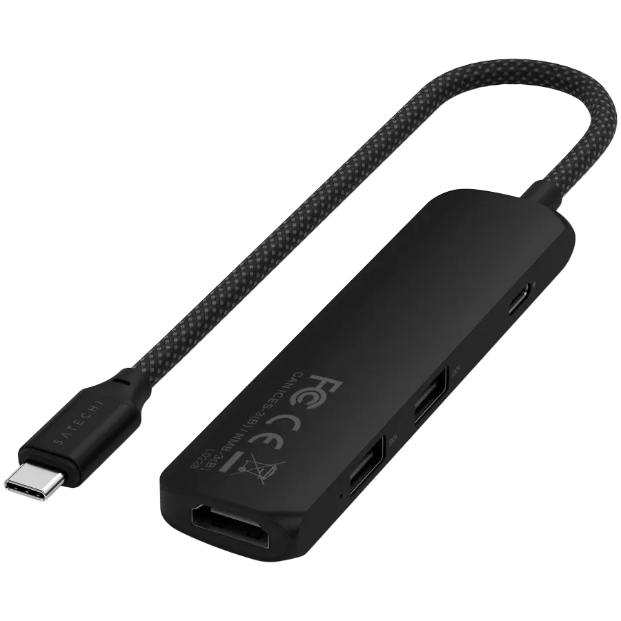 photo 3 - SATECHI Slim 4 Multiport, Black