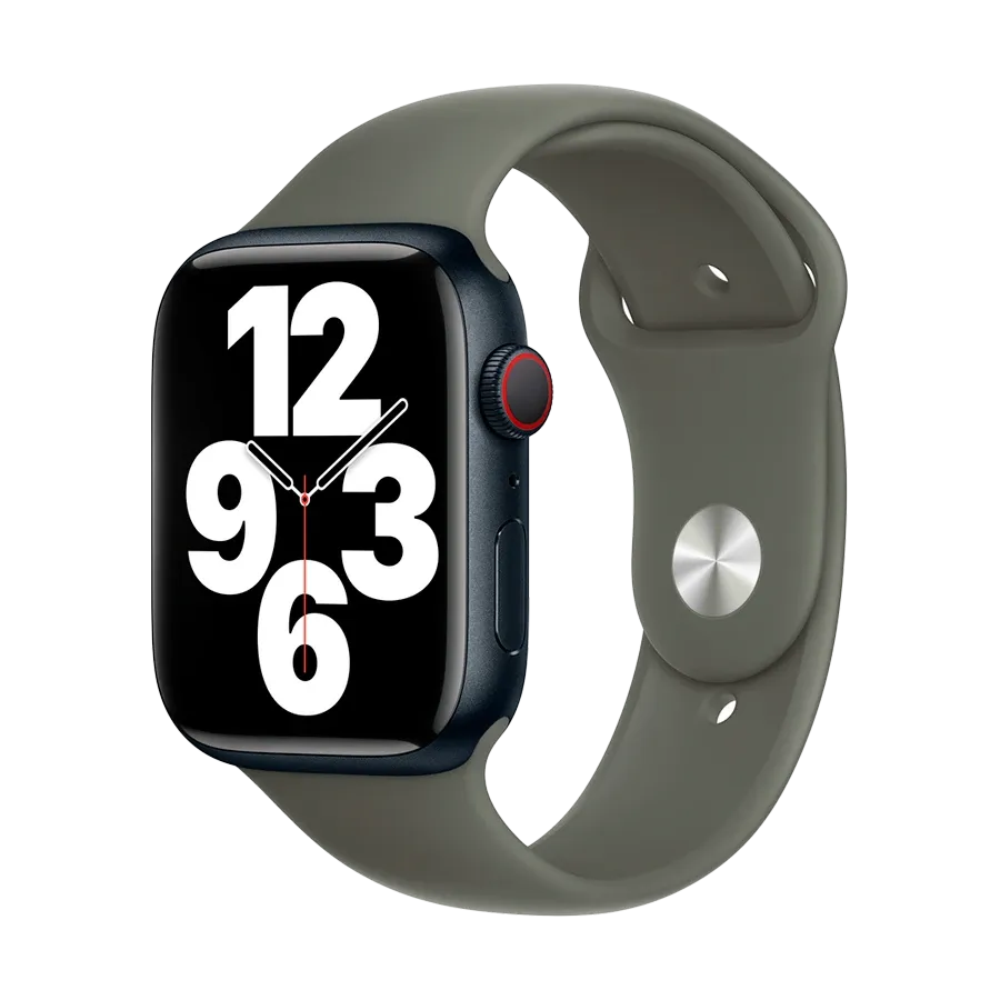 photo 2 - Apple 45mm Sport Band Ремешок  for Apple Watch 42/44/45/49 mm, Оливковый
