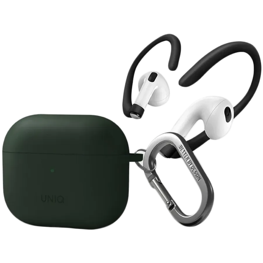 photo - UNIQ Պատյան Nexo  Կանաչ for AirPods (Gen3)