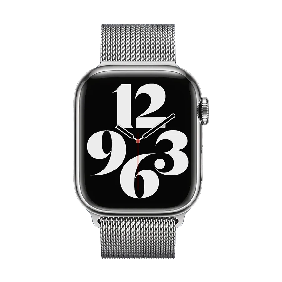 photo 3 - Apple Milanese Loop Band for Apple Watch 38/40/41 mm, Silver