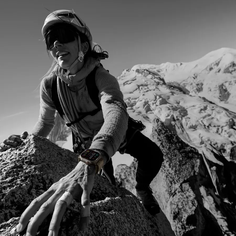 photo 7 - Apple Watch Ultra Series 2 GPS + Cellular, 49mm, Alpen kəmər "Olive", S, Natural