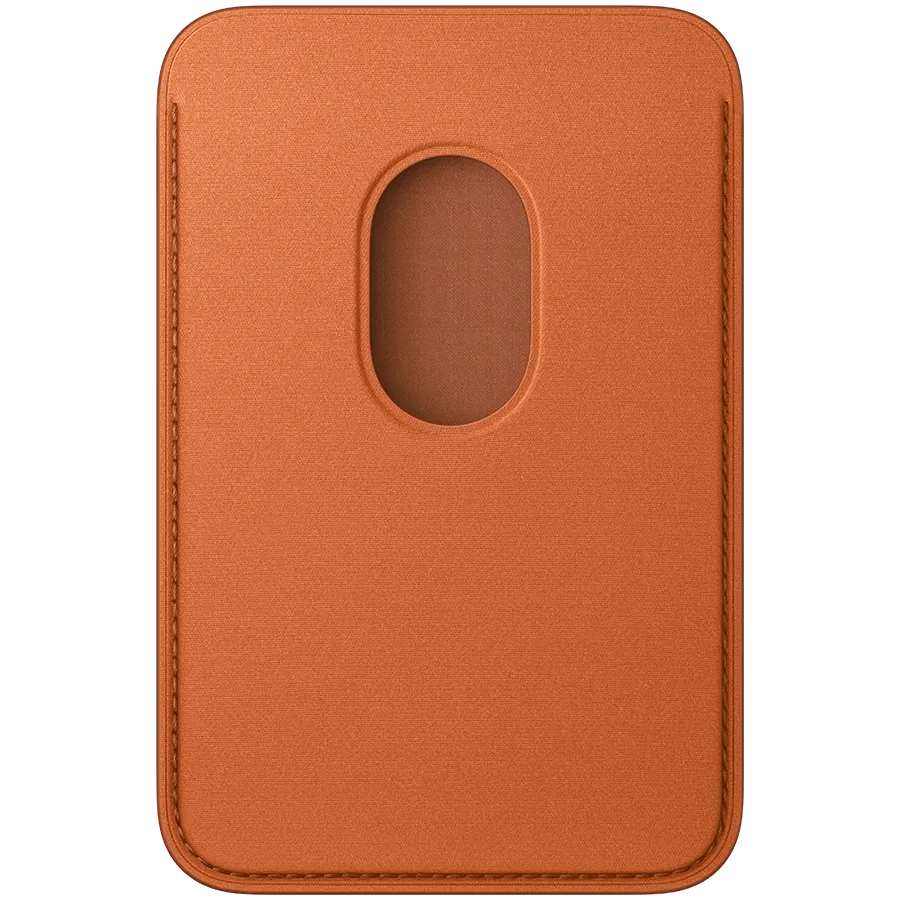 photo 2 - Wallet Apple FineWoven with MagSafe for iPhone, Fox Orange