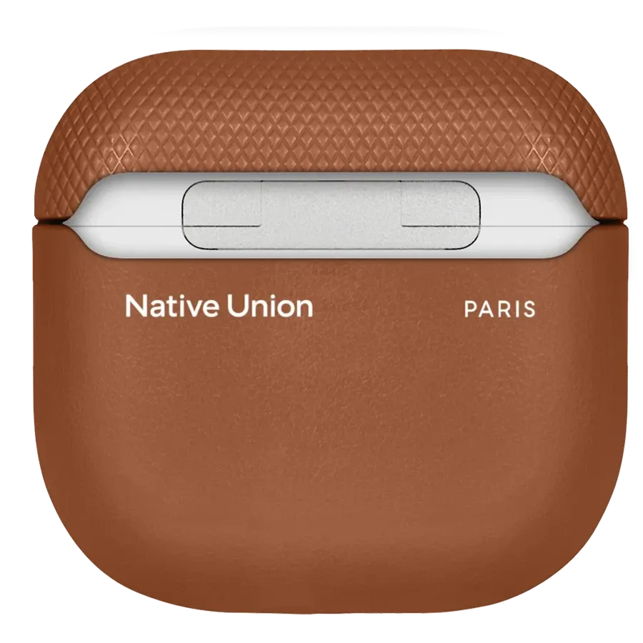 photo 3 - NATIVE UNION Պատյան (RE)Classic  Tan for AirPods (Gen4)
