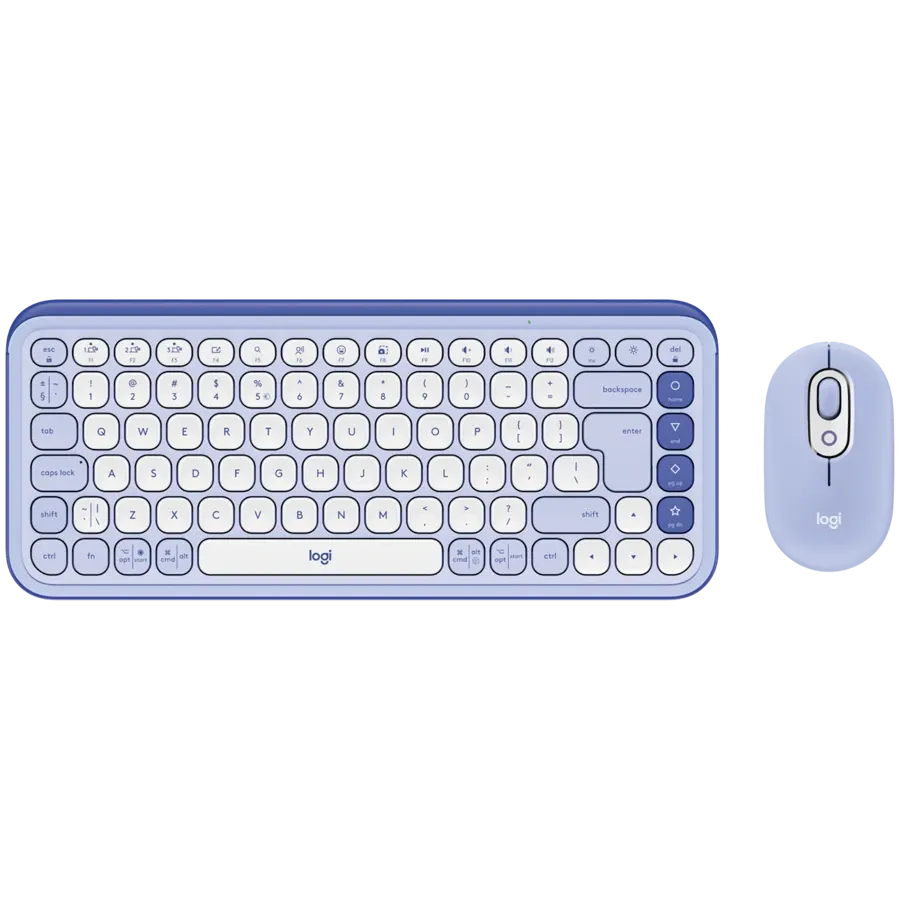 photo 1 - Клавіатура LOGITECH POP ICON COMBO LILAC