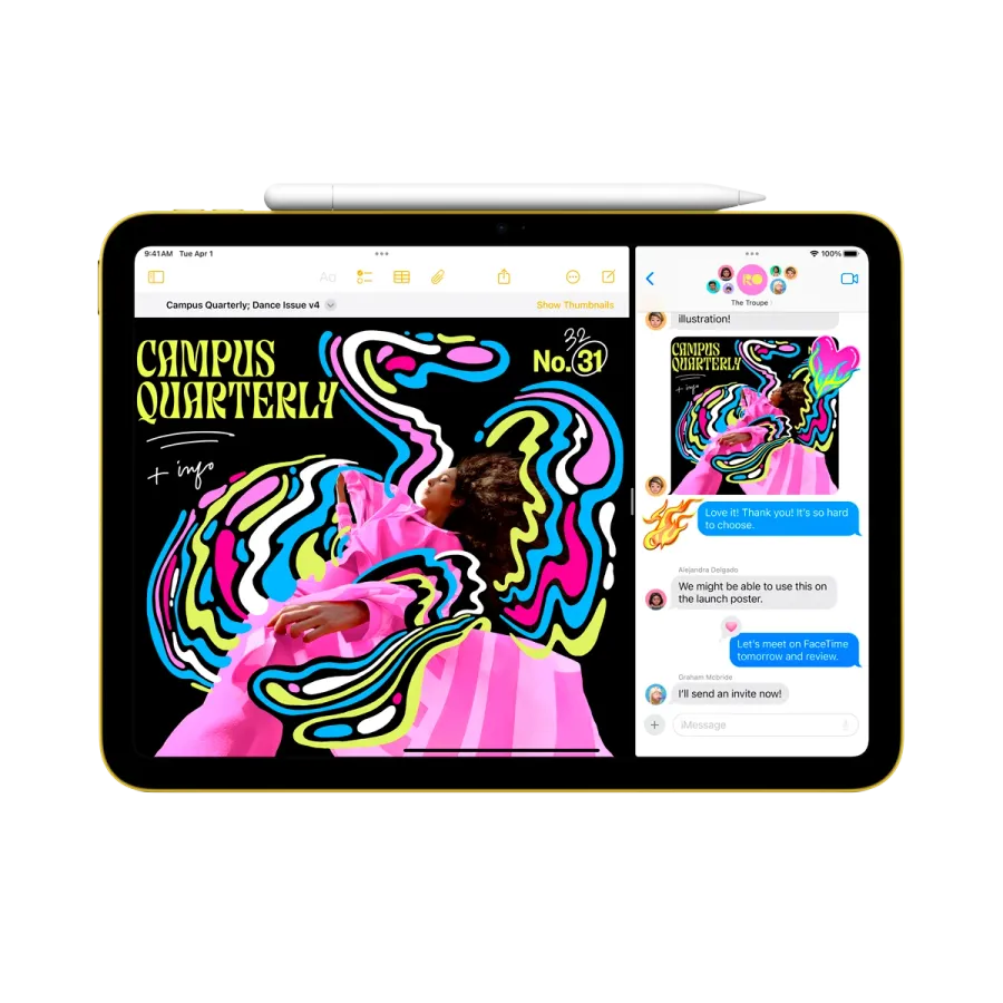 photo 4 - iPad A16, 256 ГБ Wi-Fi+5G 2025, Желтый