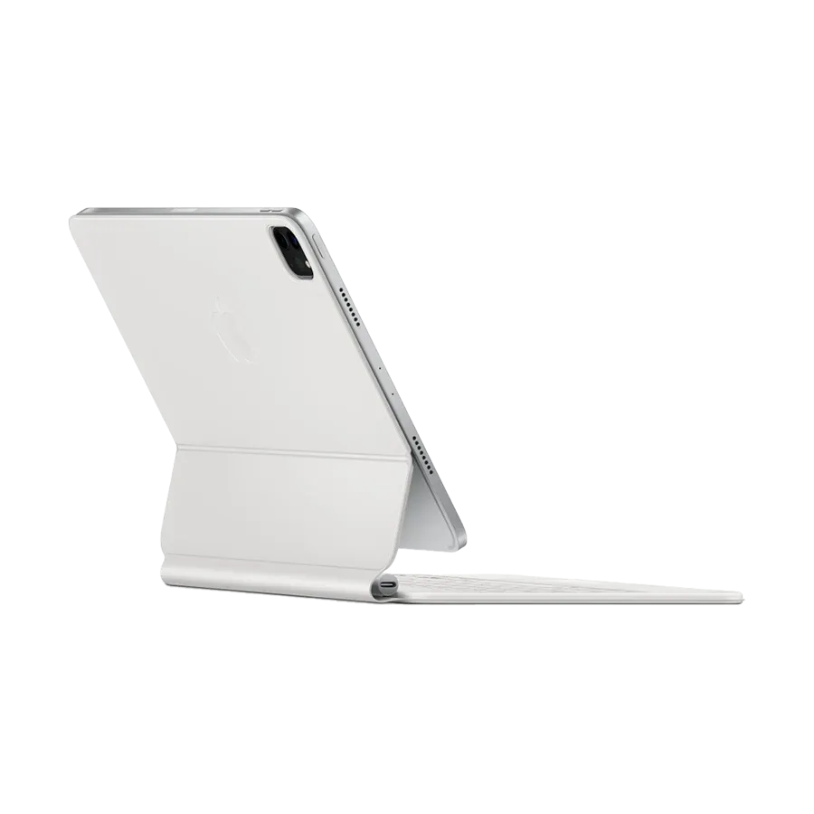 photo 4 - Чехол-клавиатура для планшета Apple Magic Keyboard for iPad Pro 11-inch (3rd generation) and iPad Air (5th generation) - White - Ukrainian (MJQJ3UA/A)