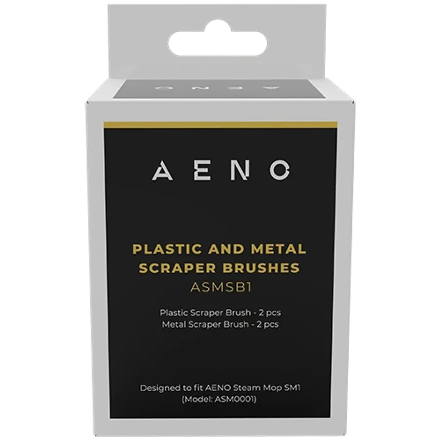 photo 2 - AENO  для SM1Plastic scraper brush+Metal scraper brush для steam mop SM1  (Plastic Scraper Brush - 2 pcs Metal Scraper Brush - 2 pcs)