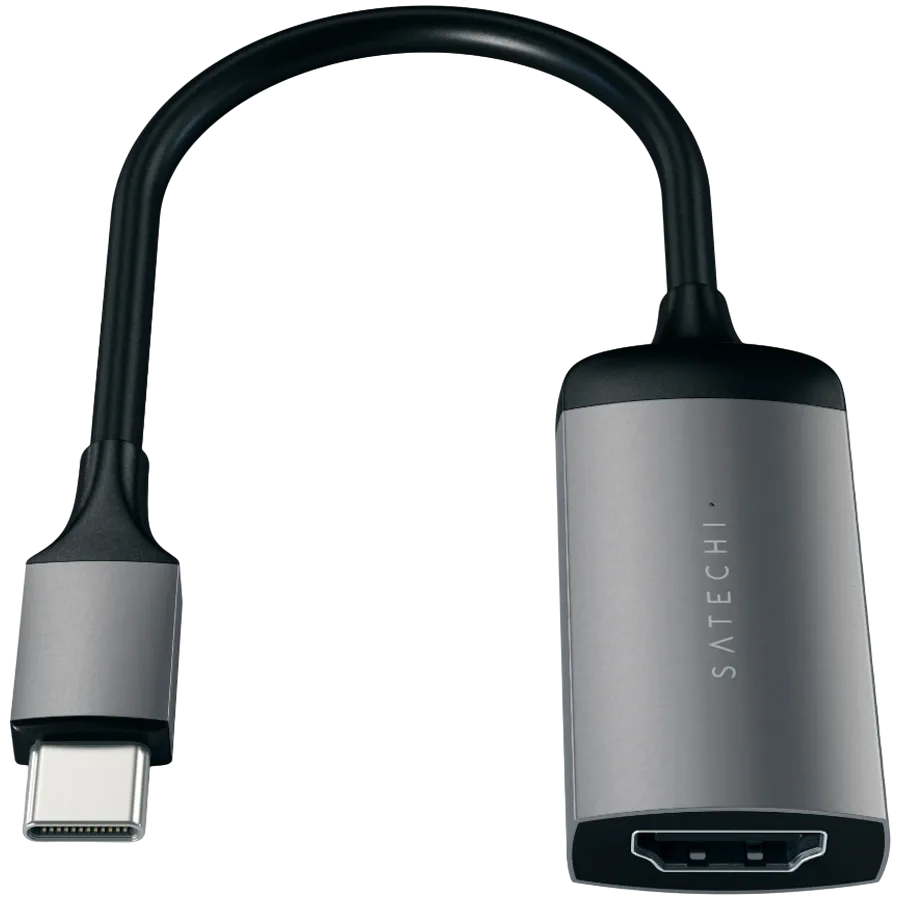 photo 1 - SATECHI USB-C to HDMI Adapter ST-TC4KHA, Space Gray