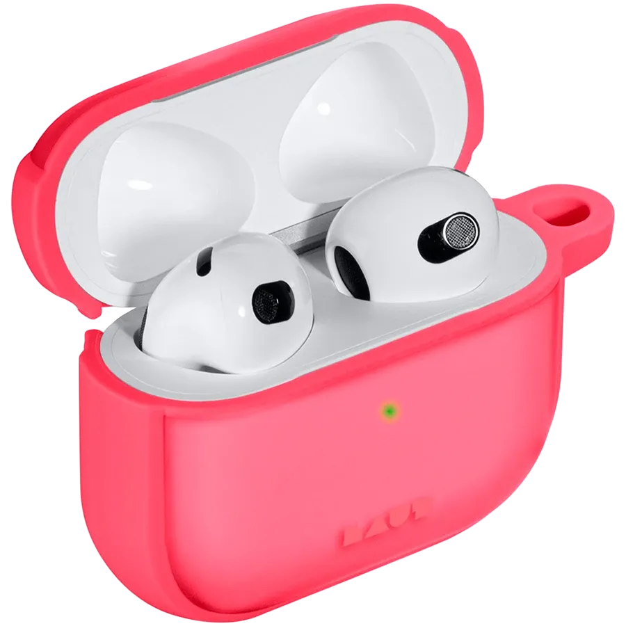 photo 3 - Чохол LAUT Huex  Рожевий для AirPods (Gen3)