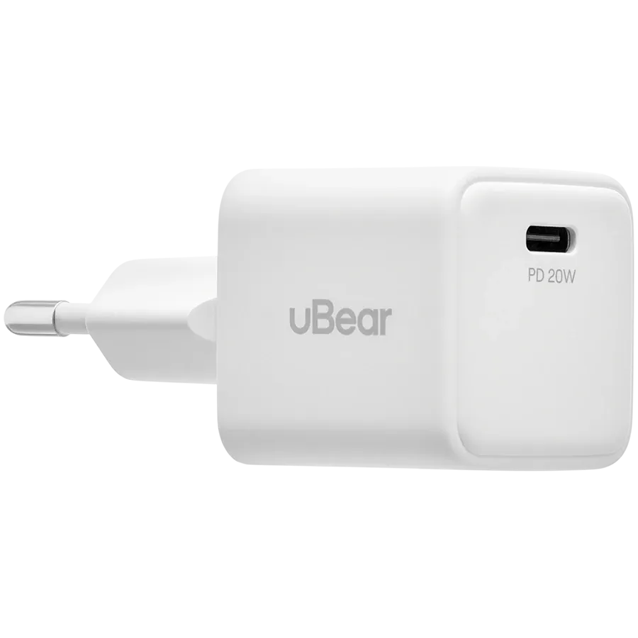 photo 2 - Адаптер питания UBEAR USB-C, 20 Вт