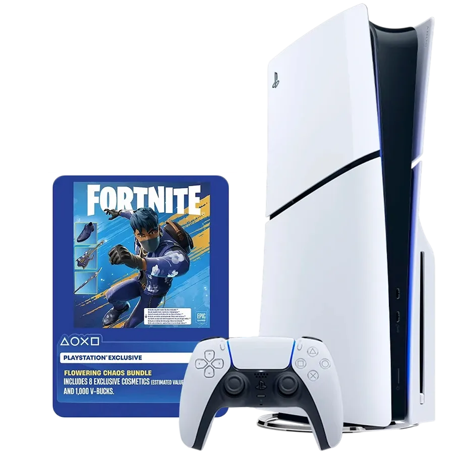 photo 1 - Игровая консоль SONY PlayStation 5 Slim Disc Edition + Flowering Fortnite
