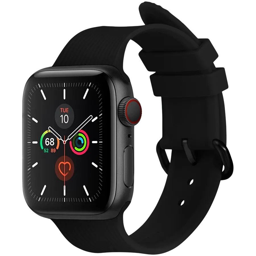 photo 1 - Ремешок NATIVE UNION Curve для Apple Watch, 42/44/45 mm, L, Чёрный