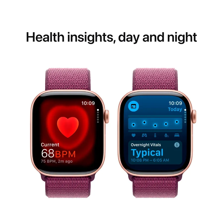 photo 5 - Apple Watch Series 10 GPS, 46mm, Rose Gold, Plum Sport Loop