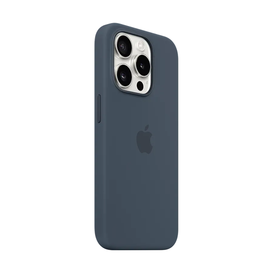 photo 2 - Apple Чохол силіконовий з MagSafe Storm Blue для iPhone 15 Pro