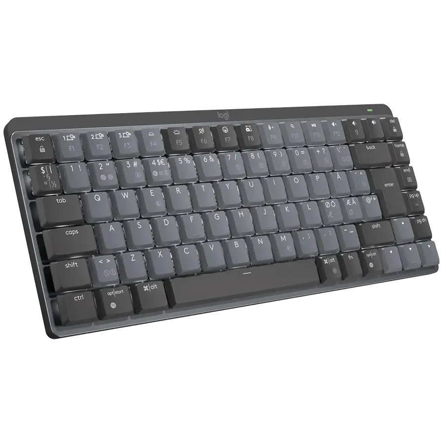 photo 3 - Клавиатура LOGITECH MX Mechanical Mini Minimalist Tactile Graphite (L920-010780)