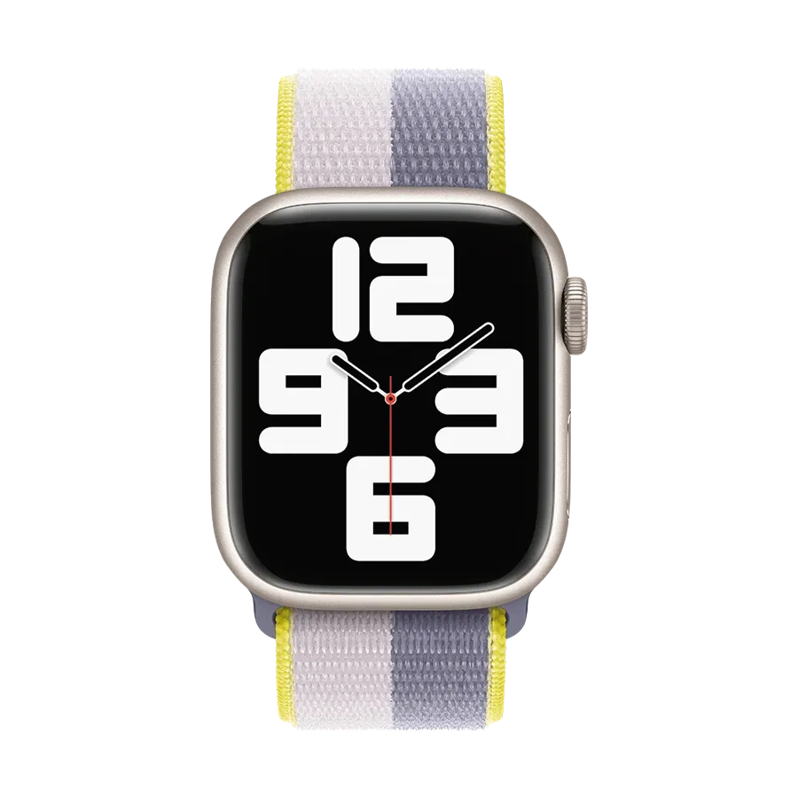 photo 3 - Apple 41mm Sport Loop - Regular Band for Apple Watch 38/40/41 mm, Lavender Gray/Light Lilac