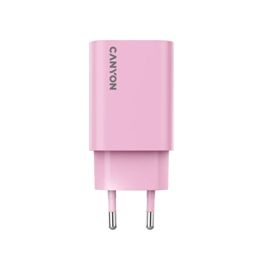 photo 5 - Power adapter CANYON OnCharge 30CL USB-C, 30 W, Pink