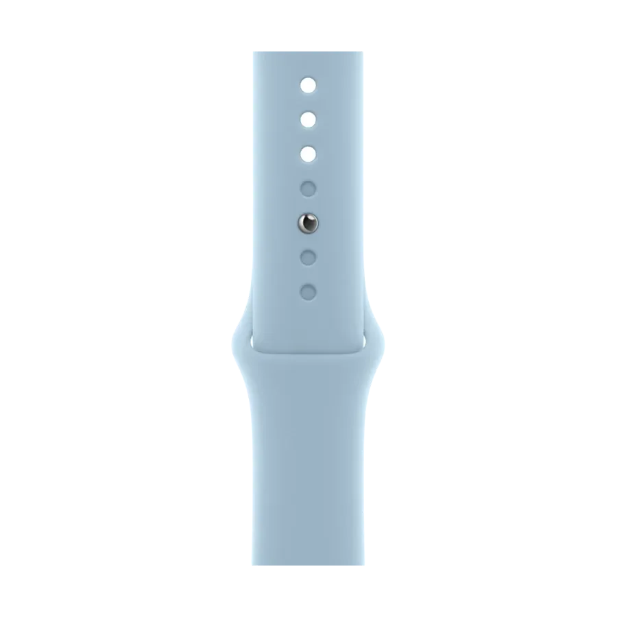photo 1 - Apple 45mm Sport Band Ремешок  for Apple Watch 42/44/45/49 mm, Size M/L, Светлый голубой