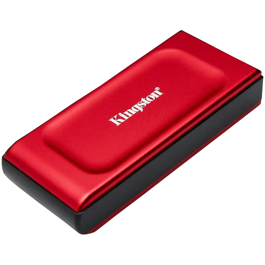 photo 1 - Внешний SSD-накопитель KINGSTON XS1000, 1 ТБ, Красный