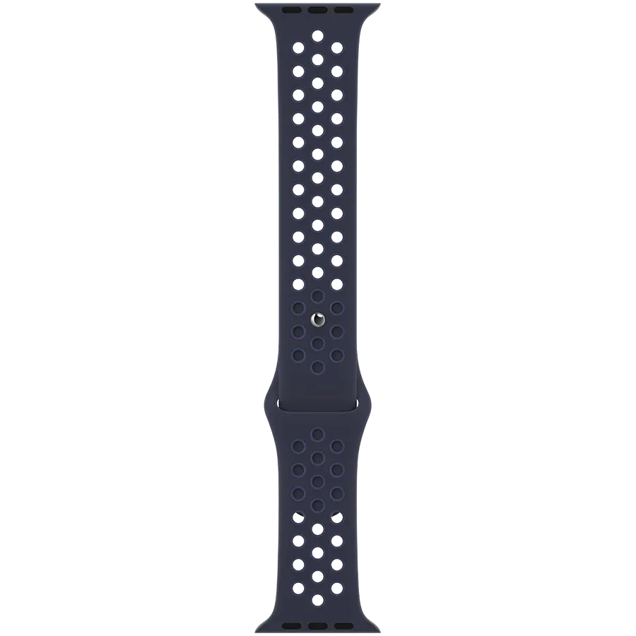 photo 2 - Apple Nike Sport Band - Regular Band for Apple Watch 38/40/41 mm, შუაღამის მუქი ლურჯი/მისტიური მუქი ლურჯი