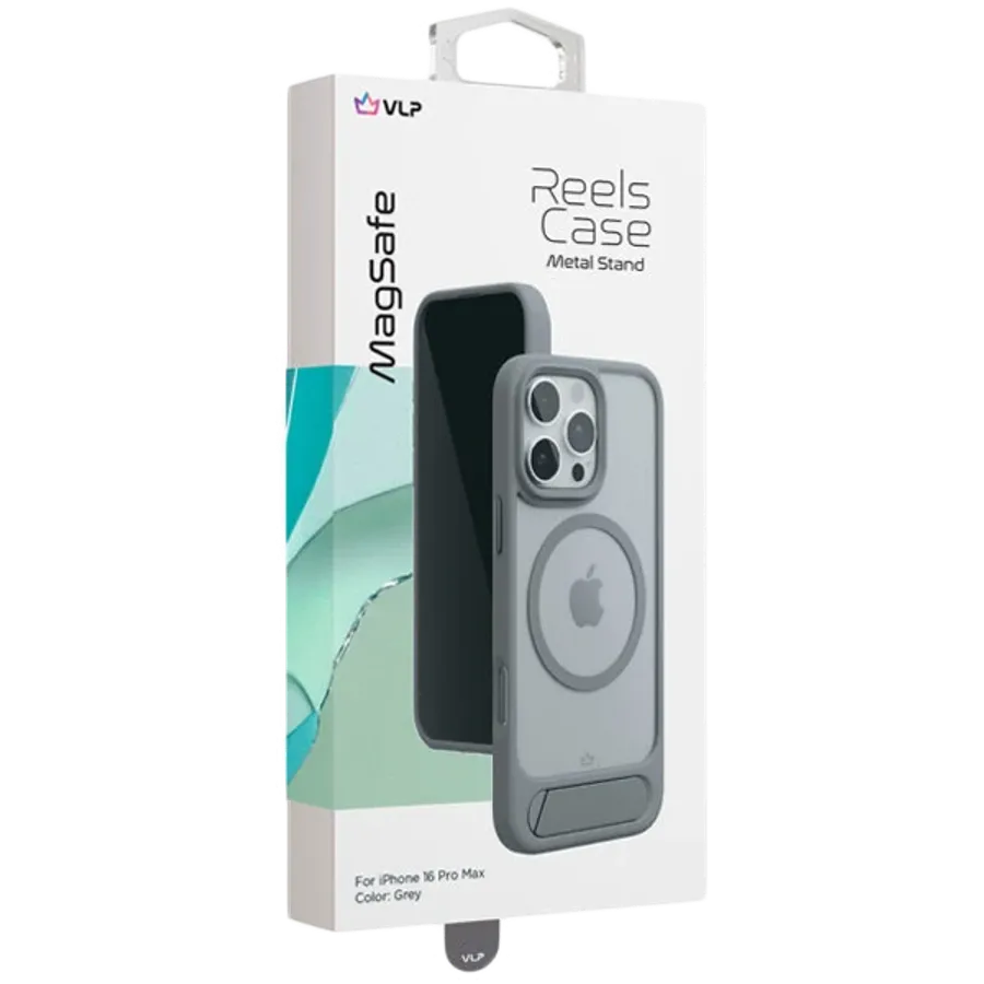 photo 3 - VLP Case Reels with MagSafe Gray for iPhone 16 Pro Max