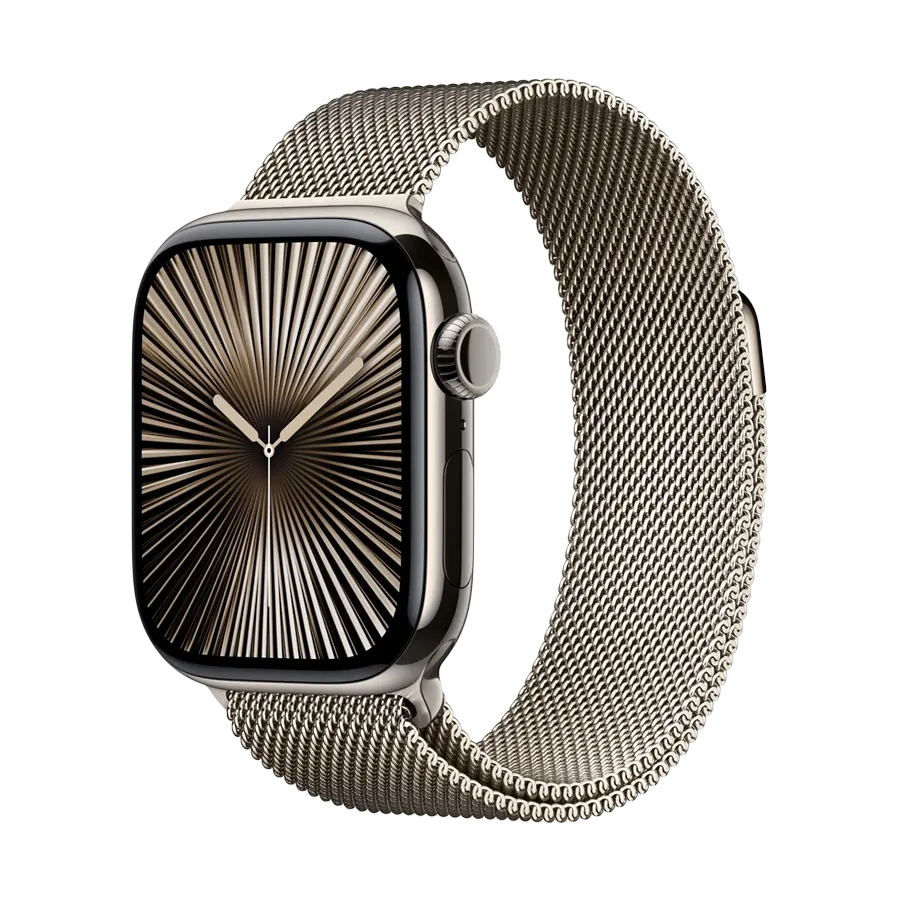 photo 2 - Apple 42mm Milanese Loop Band  for Apple Watch 42 mm, Natural