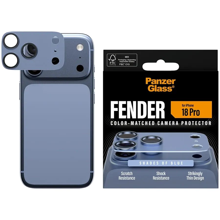 Protector lentile cameră PANZERGLASS pentru iPhone 18 Pro – photo 1