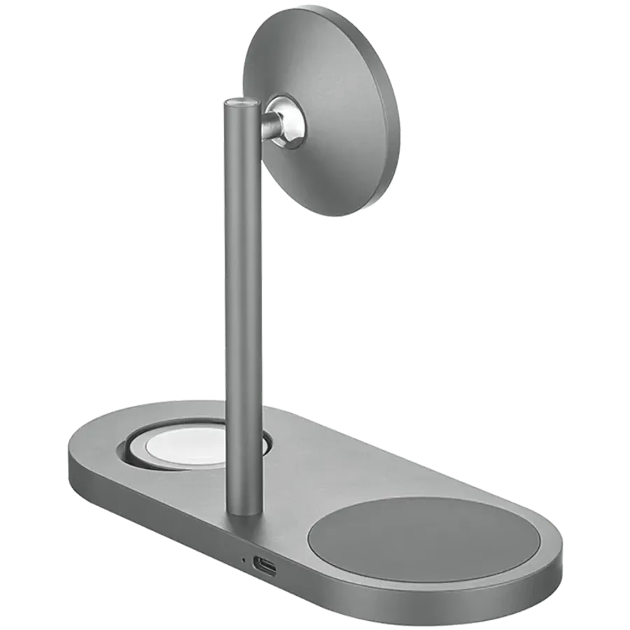 photo 3 - UBEAR Сымсыз зарядтағыш, 25 сейсенбі, сұр кеңістік