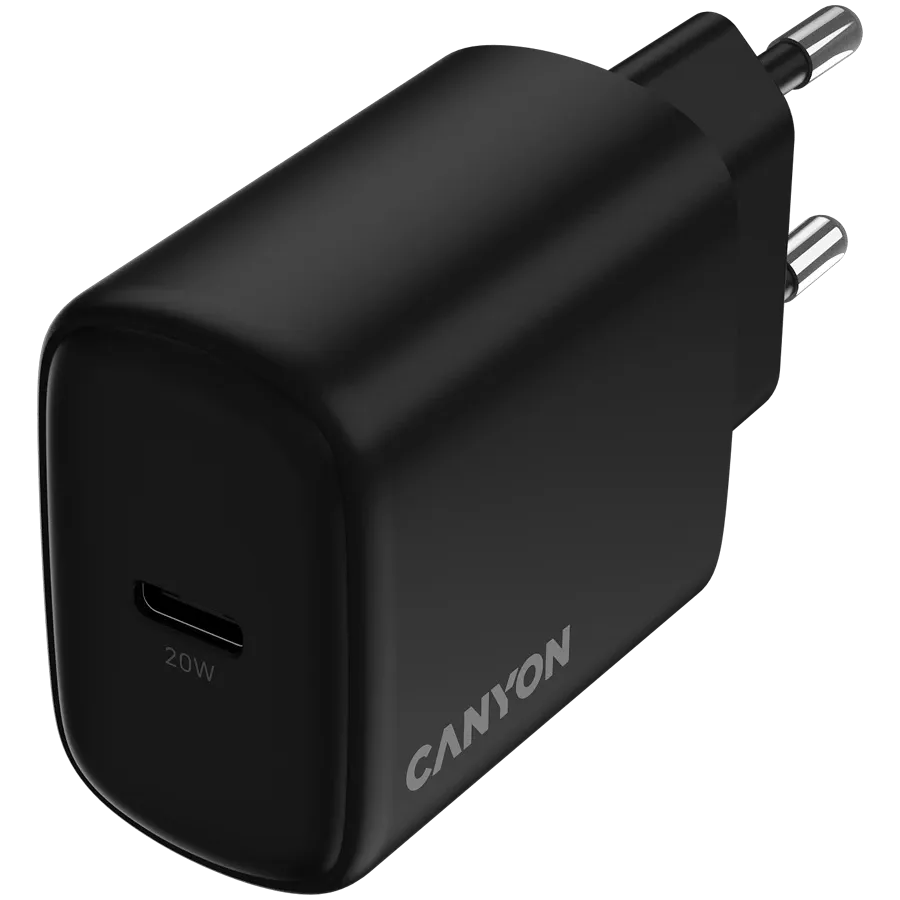 photo 4 - CANYON Адаптер питания OnCharge 200 USB-C USB Тип C, 20 Вт