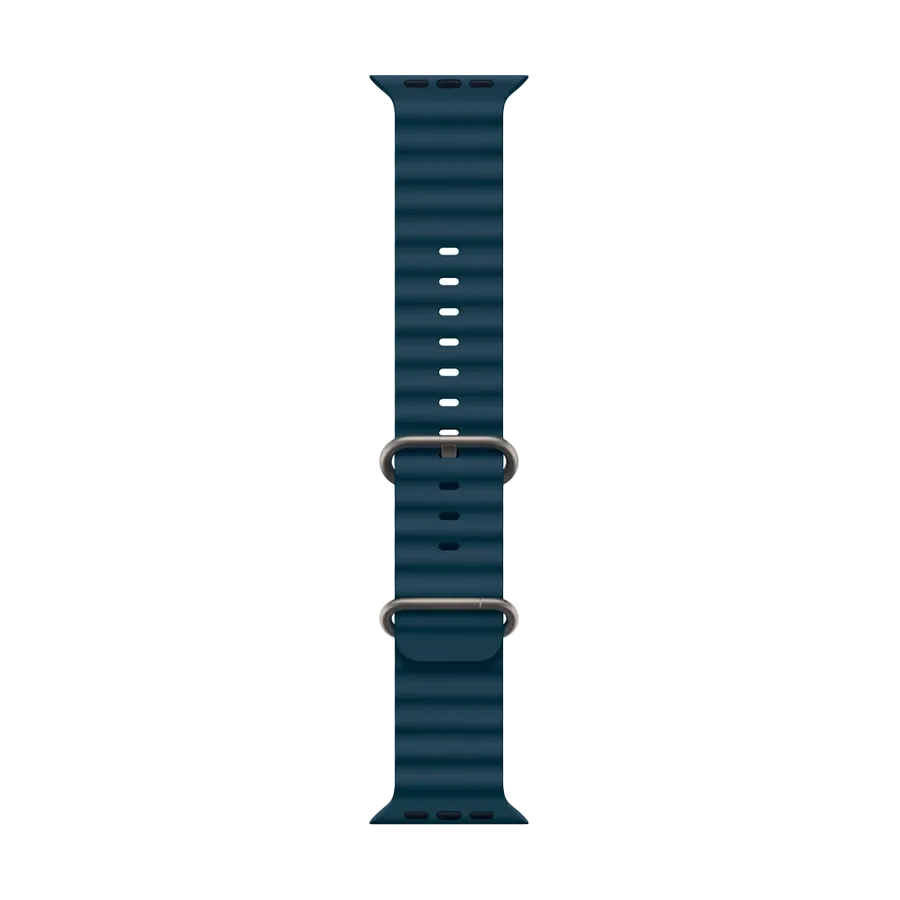 photo 1 - Apple 49mm Ocean Band Band for Apple Watch 44/45/49 mm, Blue
