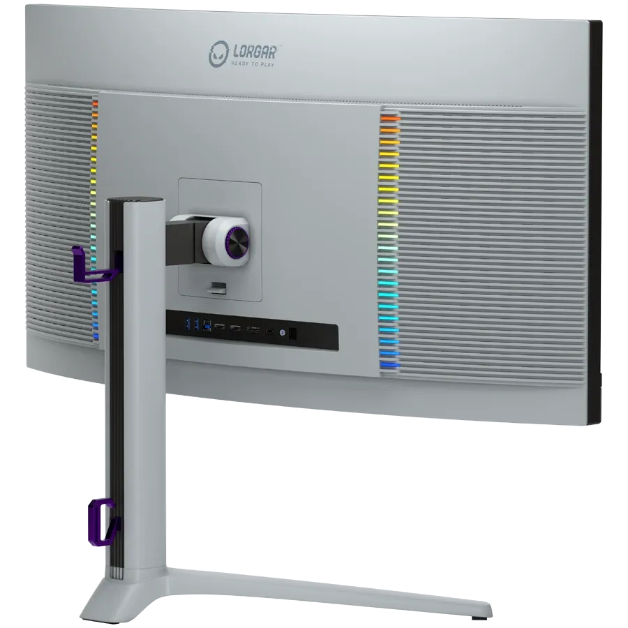 ЖКИ-монитор LORGAR(34", 3440x1440, VA, 4 000 : 1, 1 000 000 : 1(DCR), 178/178, 1мс, DisplayPort/HDMI 2.1/USB (A)/USB (B)/USB (C)/Наушники, MM) Молочно-серый/черный – photo 6